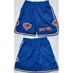 Men New Yok Knicks Royal Shorts  