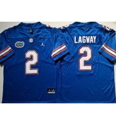 Men Florida Gators White #2 DJ LAGWAY Blue Stitched NCAA Jersey Men Florida Gators White #2 DJ LAGWAY Blue Stitched NCAA Jersey