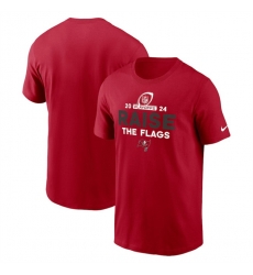 Men Tampa Bay Buccaneers Red 2024 Playoffs T Shirt Men Tampa Bay Buccaneers Red 2024 Playoffs T Shirt
