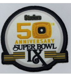 Pittsburgh Steelers 50th Anniversary Patch Biaog Pittsburgh Steelers 50th Anniversary Patch Biaog