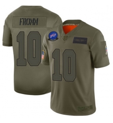 Men Buffalo Bills 10 Jake Fromm Green Limited 2019 Salute to Service Jersey Men Buffalo Bills 10 Jake Fromm Green Limited 2019 Salute to Service Jersey