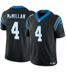 Men Carolina Panthers 4 Tetairoa McMillan Black 2025 Draft F U S E Vapor Limited Stitched Football Jersey Men Carolina Panthers 4 Tetairoa McMillan Black 2025 Draft F U S E Vapor Limited Stitched Football Jersey
