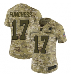 Nike Panthers #17 Devin Funchess Camo Women Stitched NFL Limited 2018 Salute to Service Jersey Nike Panthers #17 Devin Funchess Camo Women Stitched NFL Limited 2018 Salute to Service Jersey