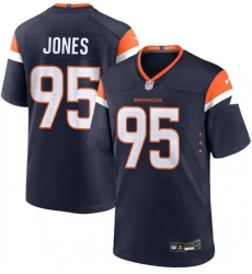 Men Denver Broncos Sai'Vion Jones #95 Navy Stitched F U S E Nike NFL Jersey Men Denver Broncos Sai'Vion Jones #95 Navy Stitched F U S E Nike NFL Jersey