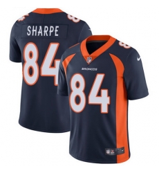 Nike Broncos #84 Shannon Sharpe Navy Blue Alternate Mens Stitched NFL Vapor Untouchable Limited Jersey Nike Broncos #84 Shannon Sharpe Navy Blue Alternate Mens Stitched NFL Vapor Untouchable Limited Jersey