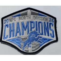 2024 NFC Lions NFL North DIVISION CHAMPIONS Patch Biaog
