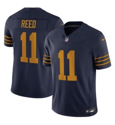 Men Green Bay Packers 11 Jayden Reed Navy The 1923 Classic Vapor F U S E  Limited Stitched Football Jersey
