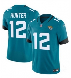 Men Jacksonville Jaguars 12 Travis Hunter Teal 2025 Draft F U S E Vapor Limited Stitched Football Jersey Men Jacksonville Jaguars 12 Travis Hunter Teal 2025 Draft F U S E Vapor Limited Stitched Football Jersey