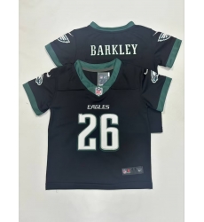 Toddlers Philadelphia Eagles 26 Saquon Barkley black Vapor Untouchable Limited Football Stitched Jersey Toddlers Philadelphia Eagles 26 Saquon Barkley black Vapor Untouchable Limited Football Stitched Jersey