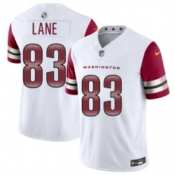 Youth Washington Commanders 83 Jaylin Lane White 2025 Draft F U S E  Vapor Limited Stitched Football Jersey