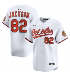 Men Baltimore Orioles Nike Home Limited Jersey White Jackson Jeremiah 82 Men Baltimore Orioles Nike Home Limited Jersey White Jackson Jeremiah 82