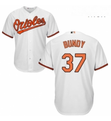 Mens Majestic Baltimore Orioles 37 Dylan Bundy Replica White Home Cool Base MLB Jersey Mens Majestic Baltimore Orioles 37 Dylan Bundy Replica White Home Cool Base MLB Jersey