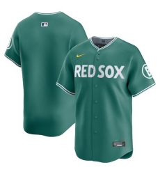 Youth Boston Red Sox Blank Green 2025 City Connect Limited Stitched Baseball Jersey Youth Boston Red Sox Blank Green 2025 City Connect Limited Stitched Baseball Jersey