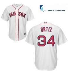Youth Majestic Boston Red Sox 34 David Ortiz Authentic White Home Cool Base MLB Jersey Youth Majestic Boston Red Sox 34 David Ortiz Authentic White Home Cool Base MLB Jersey