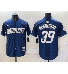 Men Detroit Tigers 39 Zach McKinstry 2024 Navy City Connect Cool Base Limited Stitched Jersey Men Detroit Tigers 39 Zach McKinstry 2024 Navy City Connect Cool Base Limited Stitched Jersey
