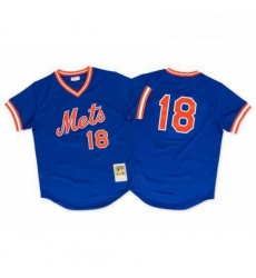 Mens Mitchell and Ness 1986 New York Mets 18 Darryl Strawberry Replica Royal Blue Throwback MLB Jersey Mens Mitchell and Ness 1986 New York Mets 18 Darryl Strawberry Replica Royal Blue Throwback MLB Jersey