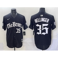 Men New York Yankees 35 Cody Bellinger Black  27Gothic Legacy Edition 27 Vapor Premier Limited Stitched Baseball Jersey
