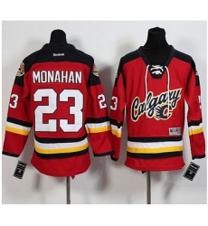 Calgary Flames #23 Sean Monahan Red Alternate Stitched Youth NHL Jersey Calgary Flames #23 Sean Monahan Red Alternate Stitched Youth NHL Jersey