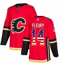 Youth Adidas Calgary Flames 14 Theoren Fleury Authentic Red USA Flag Fashion NHL Jersey Youth Adidas Calgary Flames 14 Theoren Fleury Authentic Red USA Flag Fashion NHL Jersey