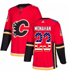 Youth Adidas Calgary Flames 23 Sean Monahan Authentic Red USA Flag Fashion NHL Jersey Youth Adidas Calgary Flames 23 Sean Monahan Authentic Red USA Flag Fashion NHL Jersey