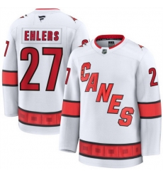 Men Carolina Hurricanes 27 Nikolaj Ehlers White 2024 25 Away Stitched Hockey Jersey Men Carolina Hurricanes 27 Nikolaj Ehlers White 2024 25 Away Stitched Hockey Jersey