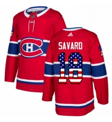 Mens Adidas Montreal Canadiens 18 Serge Savard Authentic Red USA Flag Fashion NHL Jersey Mens Adidas Montreal Canadiens 18 Serge Savard Authentic Red USA Flag Fashion NHL Jersey