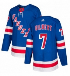Mens Adidas New York Rangers 7 Rod Gilbert Premier Royal Blue Home NHL Jersey 
