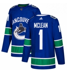 Youth Adidas Vancouver Canucks 1 Kirk Mclean Premier Blue Home NHL Jersey Youth Adidas Vancouver Canucks 1 Kirk Mclean Premier Blue Home NHL Jersey