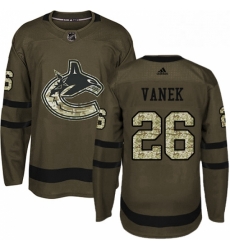 Youth Adidas Vancouver Canucks 26 Thomas Vanek Premier Green Salute to Service NHL Jersey Youth Adidas Vancouver Canucks 26 Thomas Vanek Premier Green Salute to Service NHL Jersey