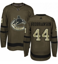 Youth Adidas Vancouver Canucks 44 Erik Gudbranson Premier Green Salute to Service NHL Jersey Youth Adidas Vancouver Canucks 44 Erik Gudbranson Premier Green Salute to Service NHL Jersey