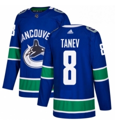 Youth Adidas Vancouver Canucks 8 Christopher Tanev Premier Blue Home NHL Jersey Youth Adidas Vancouver Canucks 8 Christopher Tanev Premier Blue Home NHL Jersey
