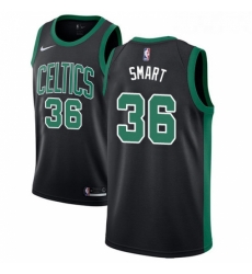 Womens Adidas Boston Celtics 36 Marcus Smart Swingman Black NBA Jersey Statement Edition Womens Adidas Boston Celtics 36 Marcus Smart Swingman Black NBA Jersey Statement Edition