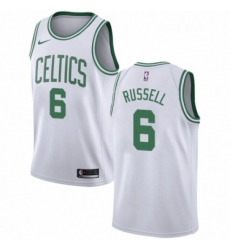 Womens Nike Boston Celtics 6 Bill Russell Authentic White NBA Jersey Association Edition Womens Nike Boston Celtics 6 Bill Russell Authentic White NBA Jersey Association Edition