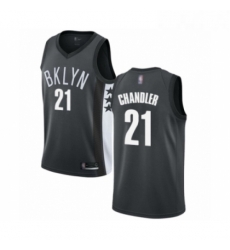 Womens Brooklyn Nets 21 Wilson Chandler Authentic Gray Basketball Jersey Statement Edition Womens Brooklyn Nets 21 Wilson Chandler Authentic Gray Basketball Jersey Statement Edition