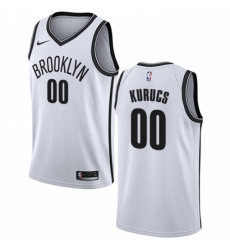 Womens Nike Brooklyn Nets 00 Rodions Kurucs Swingman White NBA Jersey Association Edition Womens Nike Brooklyn Nets 00 Rodions Kurucs Swingman White NBA Jersey Association Edition