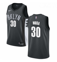 Womens Nike Brooklyn Nets 30 Dzanan Musa Swingman Gray NBA Jersey Statement Edition Womens Nike Brooklyn Nets 30 Dzanan Musa Swingman Gray NBA Jersey Statement Edition