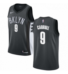 Womens Nike Brooklyn Nets 9 DeMarre Carroll Swingman Gray NBA Jersey Statement Edition Womens Nike Brooklyn Nets 9 DeMarre Carroll Swingman Gray NBA Jersey Statement Edition