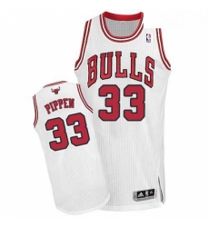 Womens Adidas Chicago Bulls 33 Scottie Pippen Authentic White Home NBA Jersey Womens Adidas Chicago Bulls 33 Scottie Pippen Authentic White Home NBA Jersey