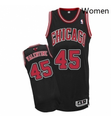 Womens Adidas Chicago Bulls 45 Denzel Valentine Authentic Black Alternate NBA Jersey Womens Adidas Chicago Bulls 45 Denzel Valentine Authentic Black Alternate NBA Jersey
