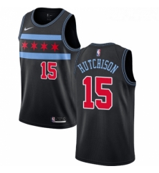 Womens Nike Chicago Bulls 15 Chandler Hutchison Swingman Black NBA Jersey City Edition Womens Nike Chicago Bulls 15 Chandler Hutchison Swingman Black NBA Jersey City Edition