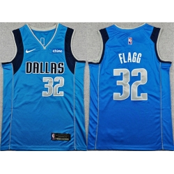 Men Dallas Mavericks 32 Cooper Flagg Blue 2025 Icon Edition Stitched Basketball Jersey