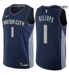 Womens Nike Detroit Pistons 1 Chauncey Billups Swingman Navy Blue NBA Jersey City Edition Womens Nike Detroit Pistons 1 Chauncey Billups Swingman Navy Blue NBA Jersey City Edition