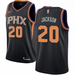 Womens Nike Phoenix Suns 20 Josh Jackson Authentic Black Alternate NBA Jersey Statement Edition 