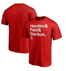 Houston Rockets Men T Shirt 025 Houston Rockets Men T Shirt 025