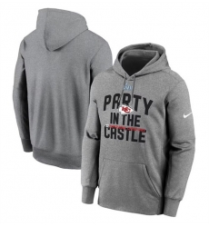 Men Kansas City Chiefs Gray Super Bowl LVII Champions Celebration Parade Pullover Hoodie Men Kansas City Chiefs Gray Super Bowl LVII Champions Celebration Parade Pullover Hoodie