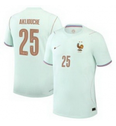 Men 25Maghnes Akliouche France Jersey 1 Men 25Maghnes Akliouche France Jersey 1