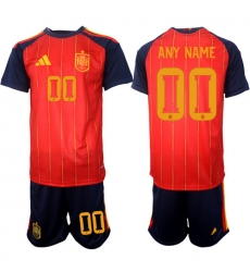 Spain 2026 FIFA World Cup Soccer Jersey Red CUSTOM Spain 2026 FIFA World Cup Soccer Jersey Red CUSTOM
