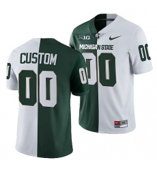 Michigan State Spartans Custom Michigan State Spartans Split Edition 2021 22 Jersey Michigan State Spartans Custom Michigan State Spartans Split Edition 2021 22 Jersey