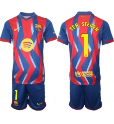 Men FC Barcelona 2026 Soccer Jerseys RedBlue #1 TER STEGEN Men FC Barcelona 2026 Soccer Jerseys RedBlue #1 TER STEGEN