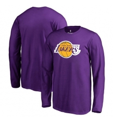 Los Angeles Lakers Men Long T Shirt 002 Los Angeles Lakers Men Long T Shirt 002